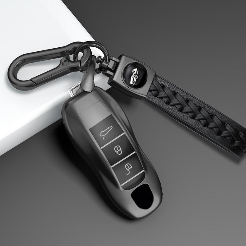 Für Porsche Für Panamera Cayenne Cayman Macan Boxster 911 9ya 971 Schalenschutz Weiche TPU Fernbedienung Auto Schlüsselhülle Abdeckung