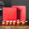 Set da tè Kung Fu a cambiamento graduale Set da tè portatile da viaggio Ceramica di lusso leggero per la casa Ufficio Tè Regali aziendali
