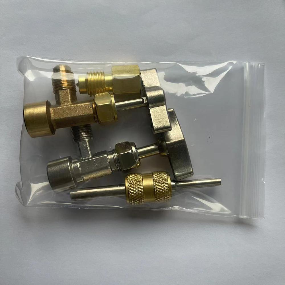Single Puncture Installation R134A Can Tap Kit Controlled Gas Transfer Easy Installation Air-conditioning Installation