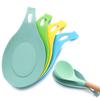 Kitchen Accessories Lid Stand Placemat Scoop Bracket Stand Stove Organizer Spoon Shelf Spoon Rest Heat Resistant Utensil Holder
