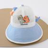 Kids Summer Thin Breathable Mesh Baseball Cap Baby Sun Protection Visor Hat for Girls Lightweight UV Shielding