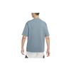 Jordan Minimalist Alphabet Logo Print Crew Neck T-Shirt Men Tops Mineral-Slate-Blue DV3076-384
