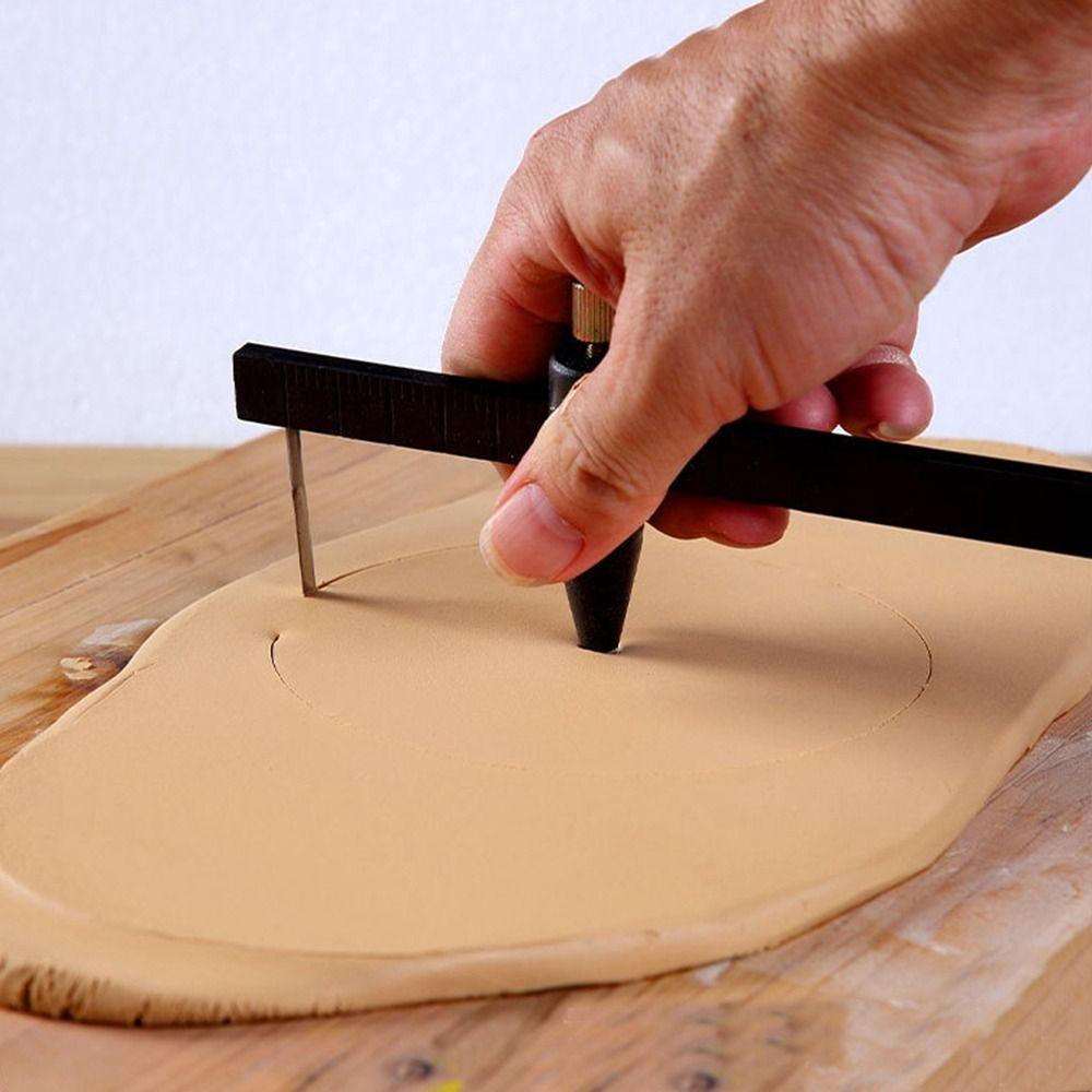 Accessories Ceramic Pottery Tools Compass Circular Cutter Cutting Tool Cutting Caliper Clay Cutter
