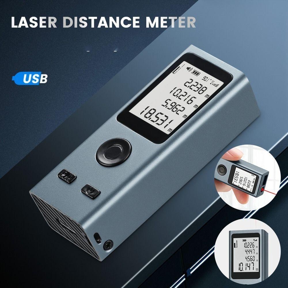 High Precision Mini Laser Rangefinder Digital Laser Distance Measuring Device Measurement