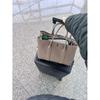 25 Years of New Garden Bag, First-layer Cowhide Tote Bag, Large-capacity Shopping Bag, Versatile Commuter Handheld Women's Bag