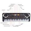 61 Keys Musical Instruments Piano Digital Electronic Organ Keyboard Pianos Electric Piano with Microphone for Children