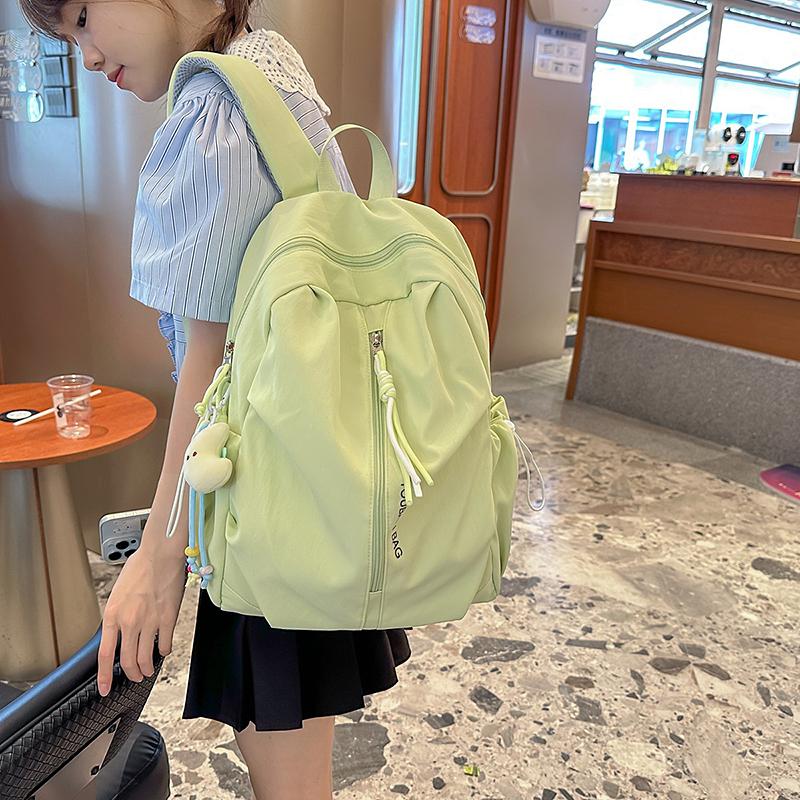 Women's Large Capacity Backpack Junior Senior High School Student Schoolbag