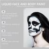 Pintura Facial y Corporal de Halloween de Secado Rápido - Maquillaje Artístico Colorido y de Payaso