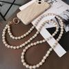 Single Shoulder Pearl Phone Lanyard Crossbody Cellphone Straps Bead Phone Chain  Phone Charm