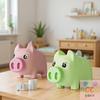Cute Cartoon Piggy Bank Toy; Innovative Design Kids’ Plastic Money Saving Gift