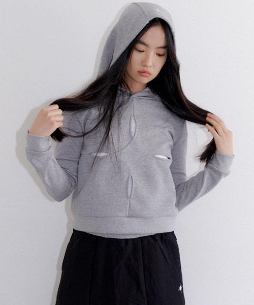 The Paco 4 Slit Hoody Gray Gray/Free