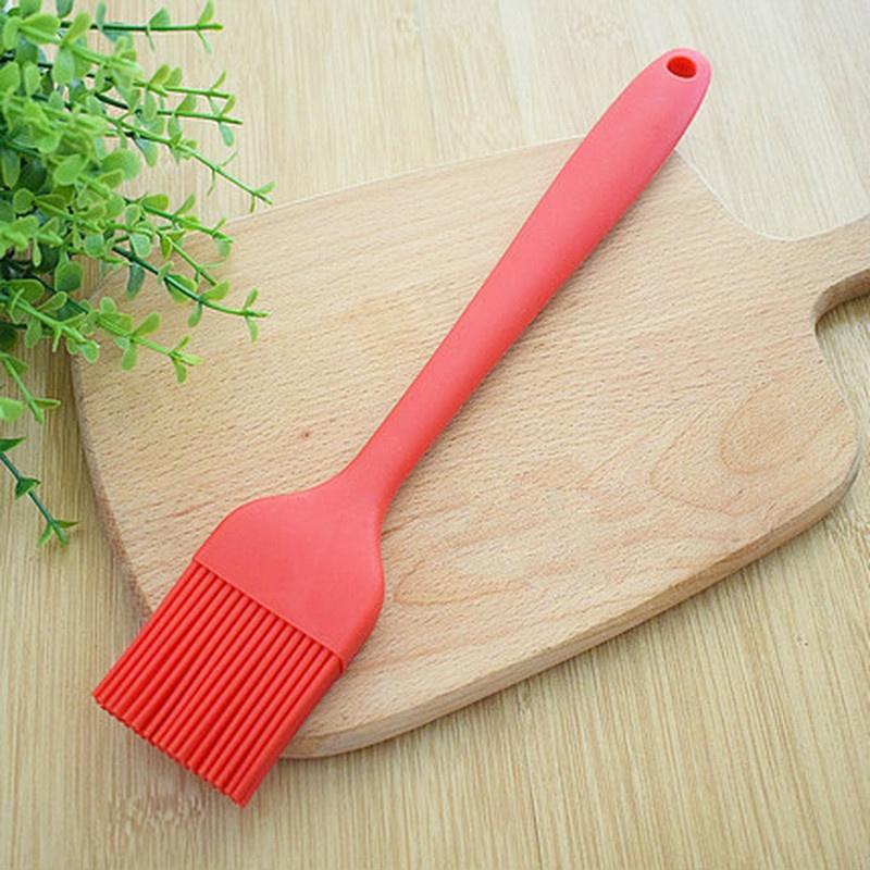 Large Silicone Brush 26cm Barbecue Brush Oil Brush Baking Tool Kitchen Sauce Brush High Temperature Resistance