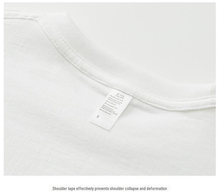 Men's Retro Pure Cotton Short-Sleeve T-Shirt - 100% Cotton