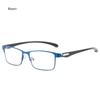 1.67 1.74 -8 to +8 Luxury Women Men Myopia Glasses Anti Blue Light Business Half Frame Minus Eyeglasses Finished Optical Near Sight Eyewear Diopter