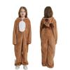 Halloween & Christmas Reindeer Cosplay Hooded Jumpsuit for Kids & Adults
