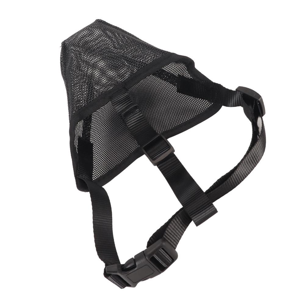 Long Snout Dog Mouth Cover Lightweight Anti Bite Muzzle Dog Bark Stopper  Medium Large Dogs