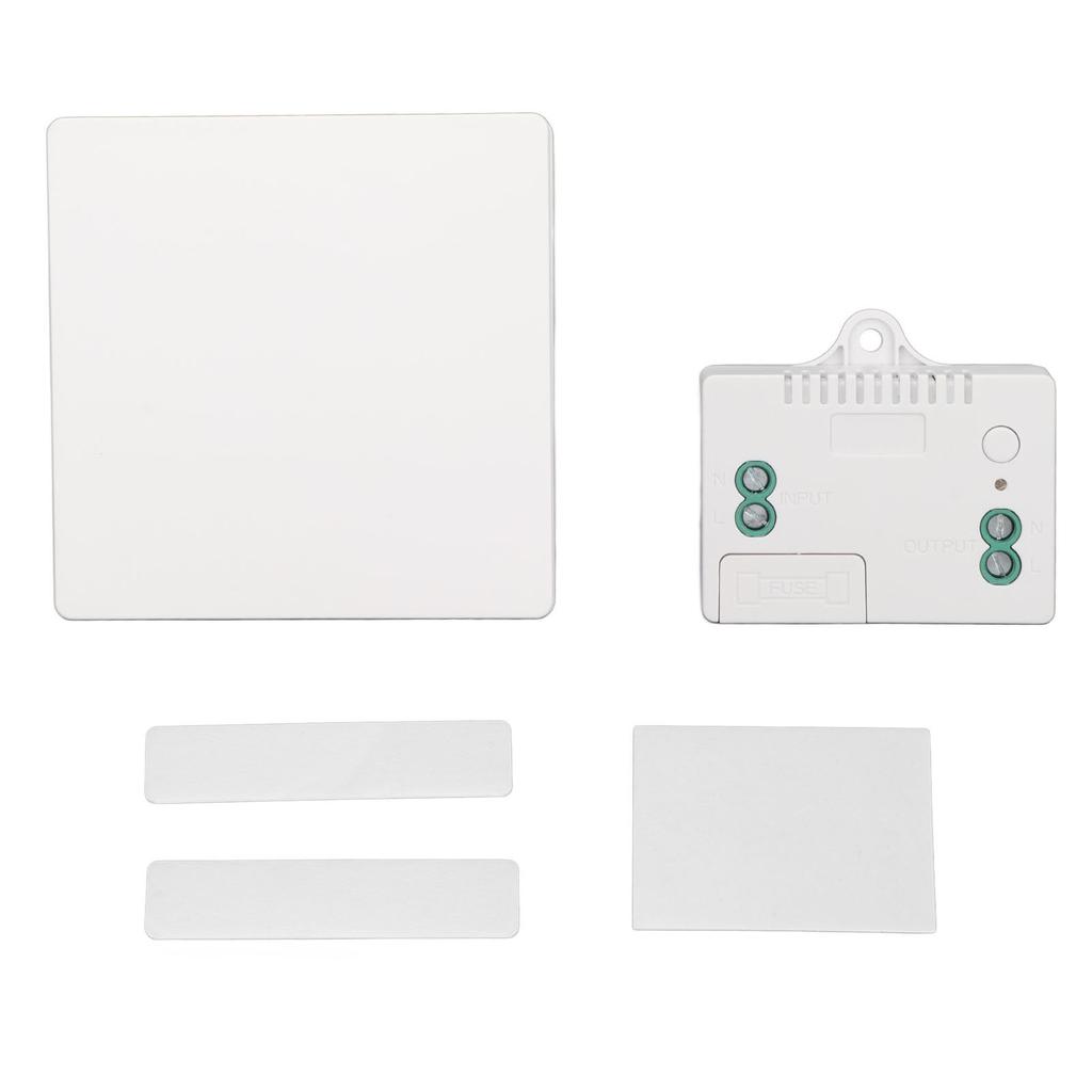 433Mhz Wireless Light Switch Receiver Kit Self Generation Remote Wall Switch Waterproof 110‑230V