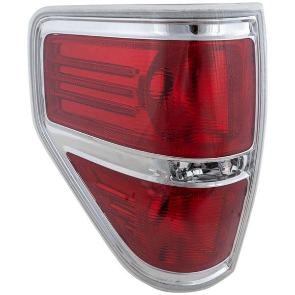 Left Electroplated Rear Brake Light for 2009-2013 Ford F-150