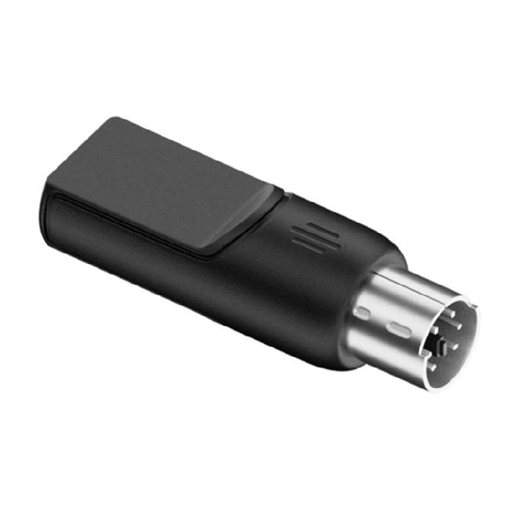 Type C USB to for 2 Interfaces Adapter Convenient Installation Features Enhances Productivity on Computer Host Systems