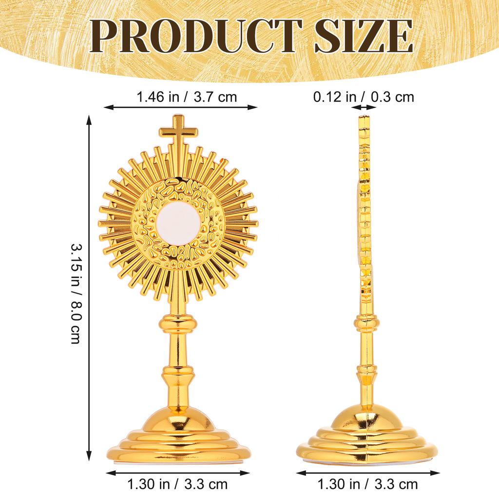 Metall Katholisches Jesus Kruzifix Kreuz Elegant Haus Kirchen Dekoration Kleines Tischplatten Religiöses Ornament Katholische Dekoration