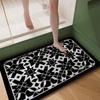 Diotomite Bathroom Mat Non-Slip Foot Floor Mats Quick Dry Super Absorbent Shower Pad Toilet Carpet Doormat Washable