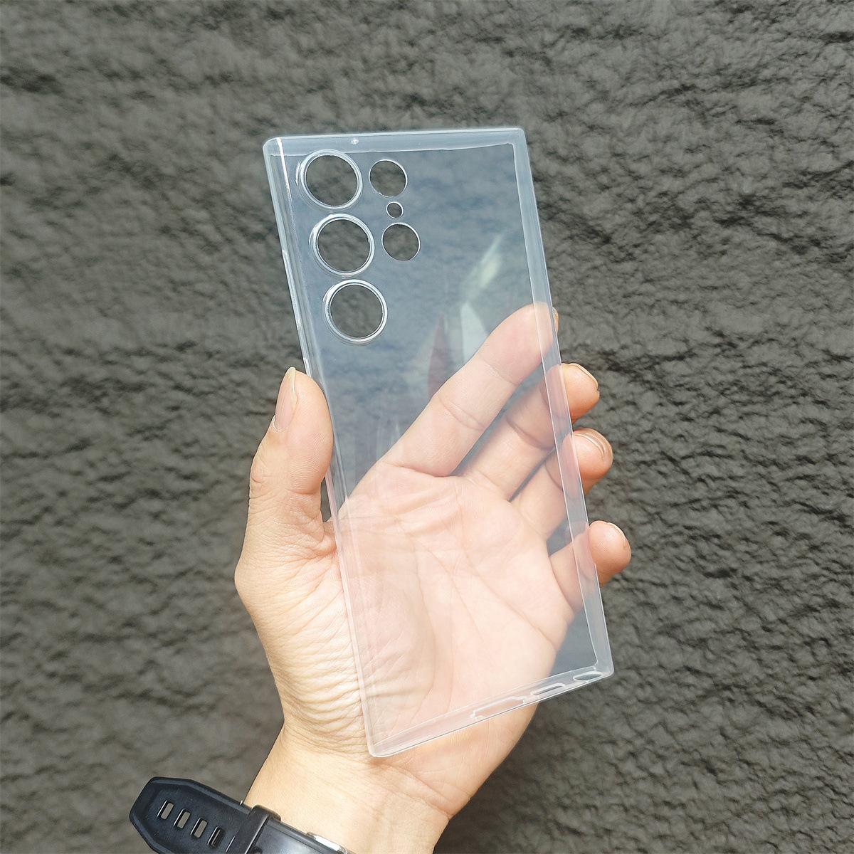 

S25ultra Ultra thin PP Does Not Yellow for Samsung S23u Transparent Mobile Phone Case S24 Hard Shell Plus Matte S22 Samsung S25