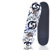 Pro Skateboard: Beginner-Ready Maple Longboard with Double Kick Deck for Adults & Kids