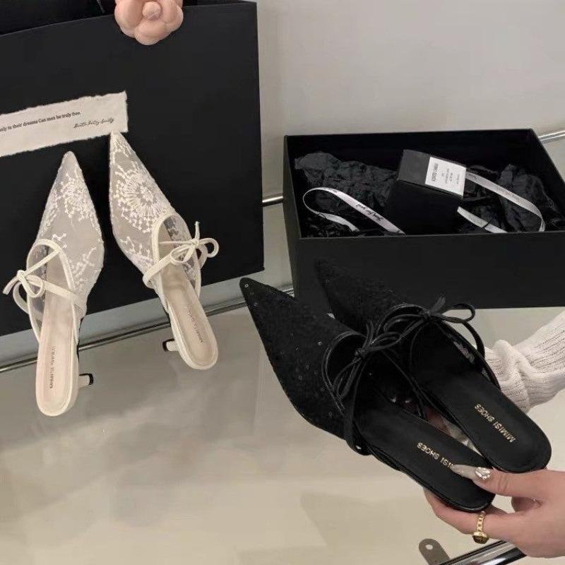 2025 New Designer Summer Women Mules Slipper Shallow Square Toe Zebra Slides Casual Outdoor Office Lady