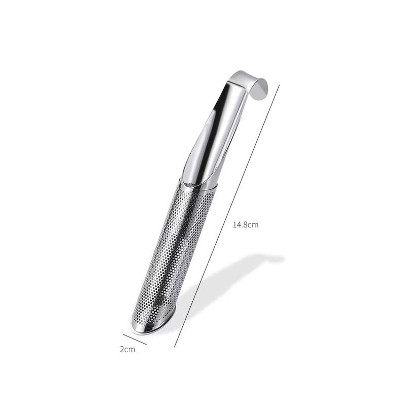 Tea Diffuser Tea Stick Strainer Hook Handle Tea Infuser Tea Infuser Pipe Hook Handle Fine Diffuser Pipe Holes Coffee
