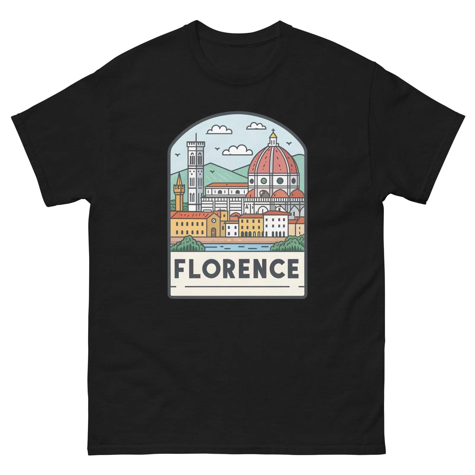 Florence World Travel Urban Area City T-Shirt 2XL