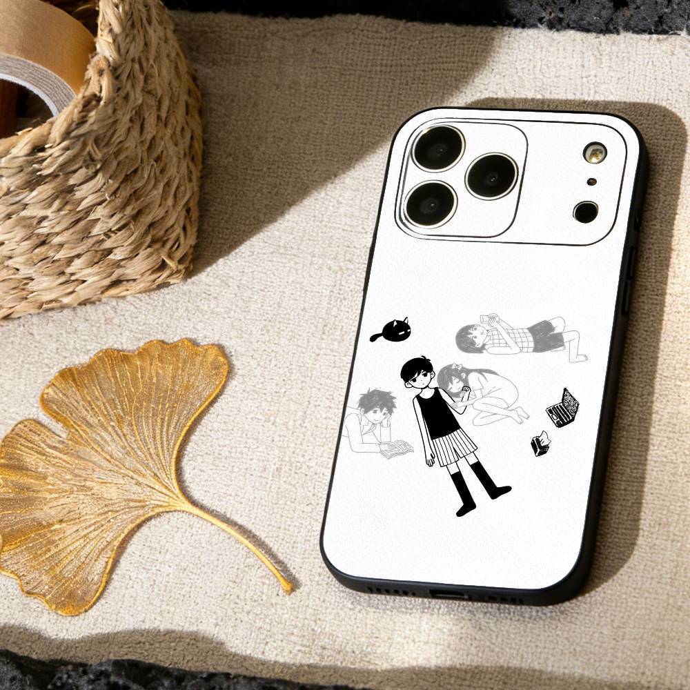 Omori classic Game Phone Case For iPhone 17, 16,15,14,13,12,11 X XR Plus,Others Soft Black Cover