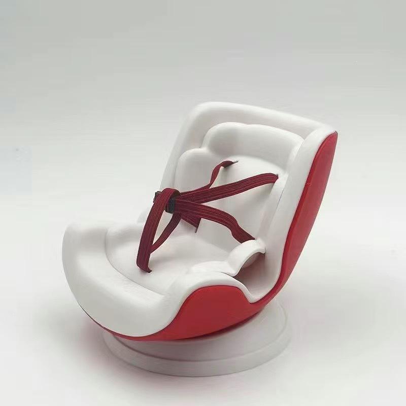 Labubu Sit-Sit Party Car Ornament: Cute Doll for Car Seat or Air Vent