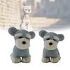 Plush Toys Schnauzer Cute Cartoon Girl Children Birthday Holiday Gift Dolls