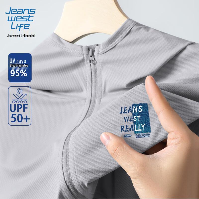 

JEANSWEST LIFE Men s UPF50+ Sun Protection Hoodie XL
