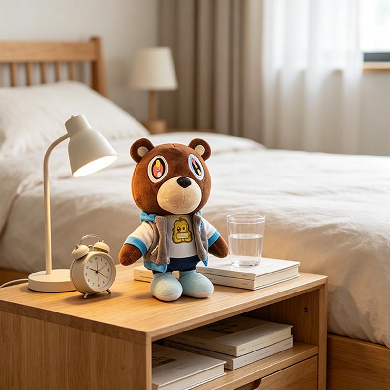 10 Inch Cute Plush Bear Toy Soft Stuffed Animal Ideal Graduation Gift For Kids Boys And Girls