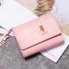 Japan and South Korea Cute Little Animals Girls Small Fresh Short Wallet Simple Student Small Wallet Wallet
