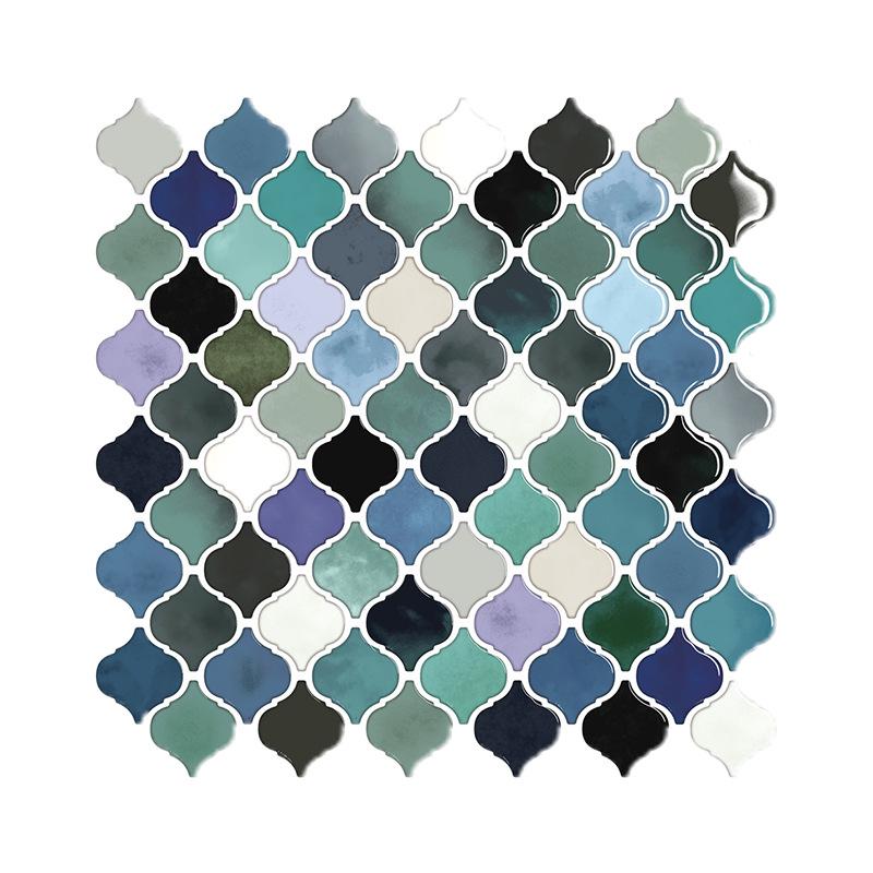 3D Vodotěsné epoxidové nálepky na obklady do kuchyně a koupelny - evropský, americký, australský a japonský styl