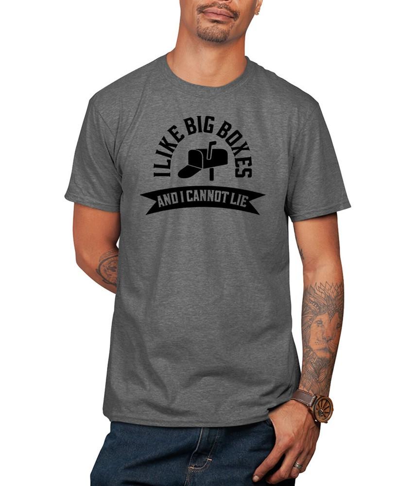I like big boxes i can t lie funny postal worker t-shirt Unisex T-Shirt XXXL