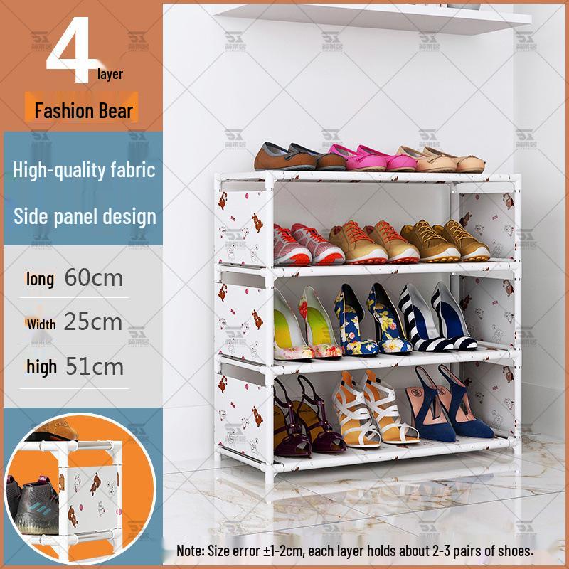 Skohylla: Flerskiktad, dammtät, ekonomisk skoskåp för studenthemmet eller hemmet