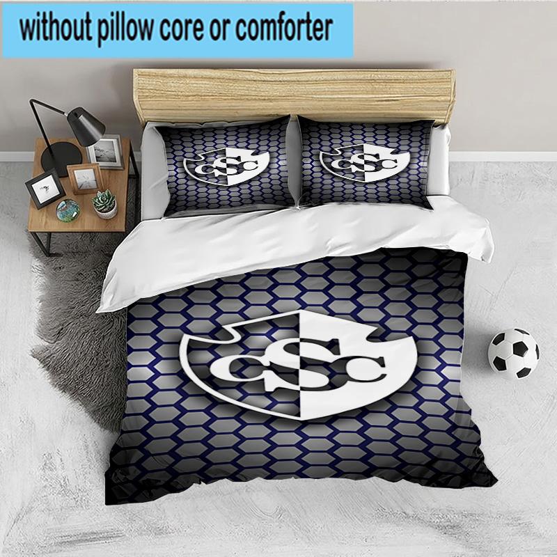 Club Sport Cartaginés 3PCS Bedding set,Ideal for 1pc Duvet Cover And 2pcs Pillowcases Perfect for Fan gift,Ideal for Bedroom, Dormitory