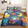 Cartoon Duvet Cover Set Car Theme for Kids Teens Twin Queen King Size Polyester Bedding