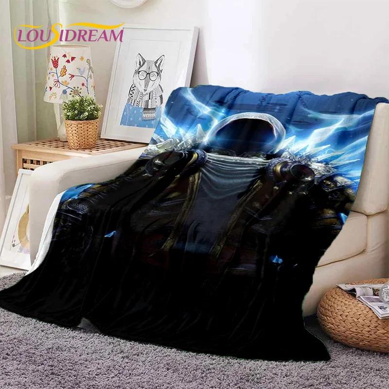 Diablo 3D Retro Game Gamer Soft Flannel Blanket for Beds Bedroom Sofa Picnic,Throw Blanket for Cover Outdoor Leisure Nap Gift