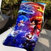 Classic Game S-Sonic-The H-Hedgehog 3 Cool Towel Quick Dry Soft Yoga Swimming Fitness Mountain Climbing Large Beach Towels