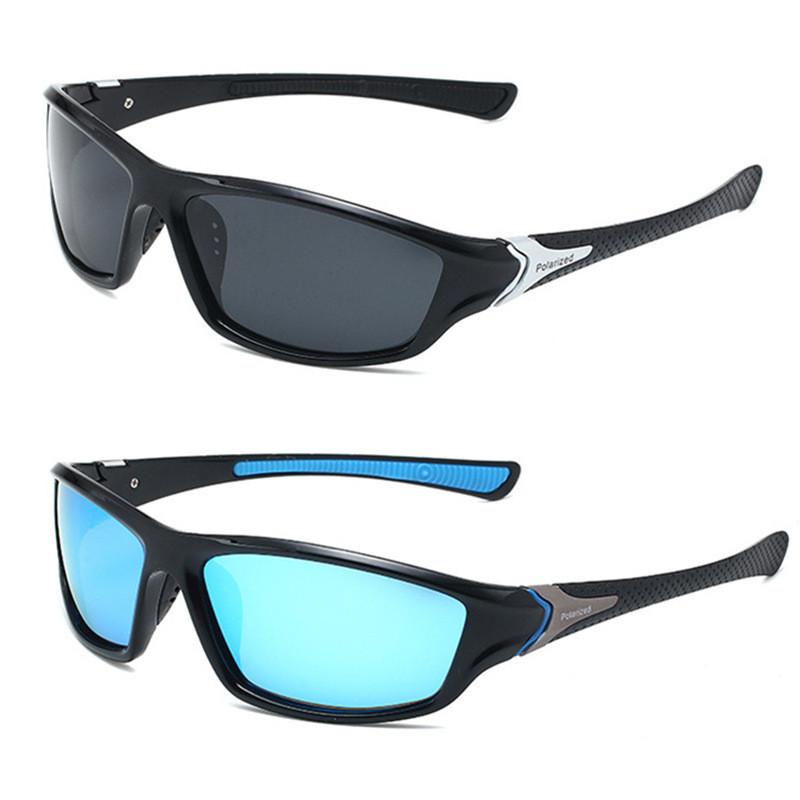 6 szt. Okulary rowerowe UV400 Polarized Okulary do biegania Jazda Modne okulary