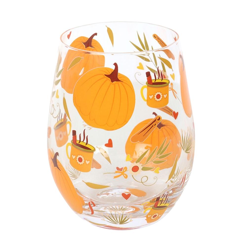 Something Different Autumn Days Print Stemless Glass