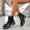 New Women's Shoes with Large Heels, Round Toe and Thick Soles, Featuring A Pair