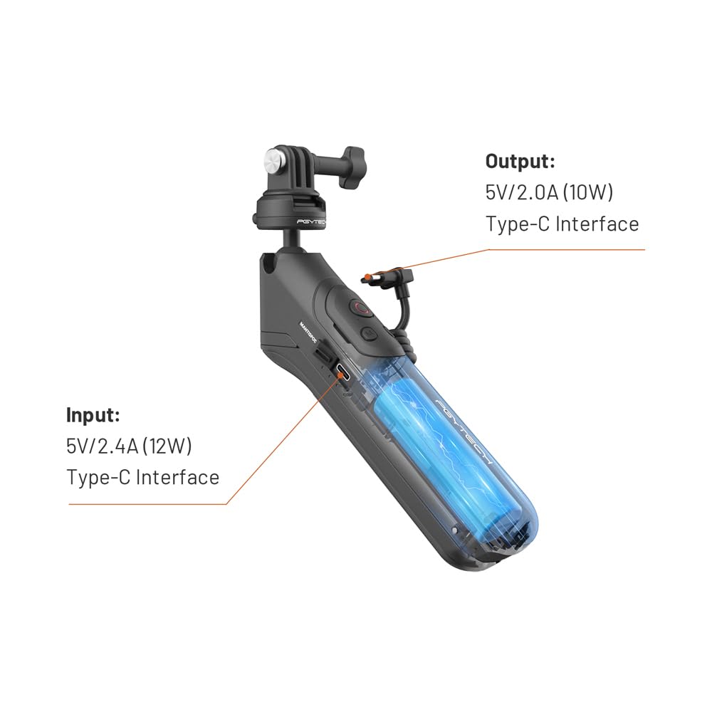 PGYTECH MantisPod Power PGYTECH Mini Foldable Camera Tripod for and Shooting (Insta360 Edition) MantisPod, Insta360-specific Tripod, Tripod, Selfies,