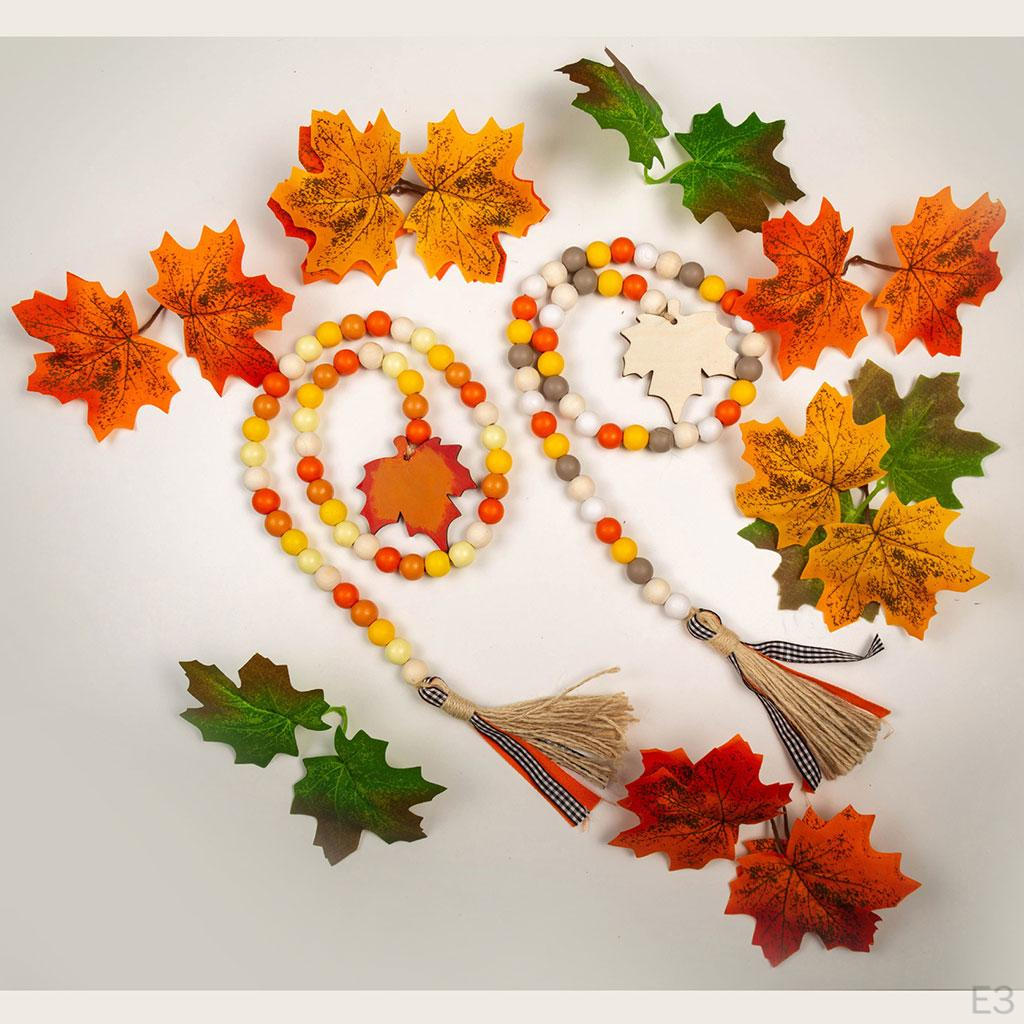 60cm Country Decor Hanging Farmhouse 4in Rustic Coffee Table Boho Decorative with Jute Tassel