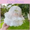 Baby Summer Sun Hat With Wide Brim And Adjustable Lace For Sun Protection