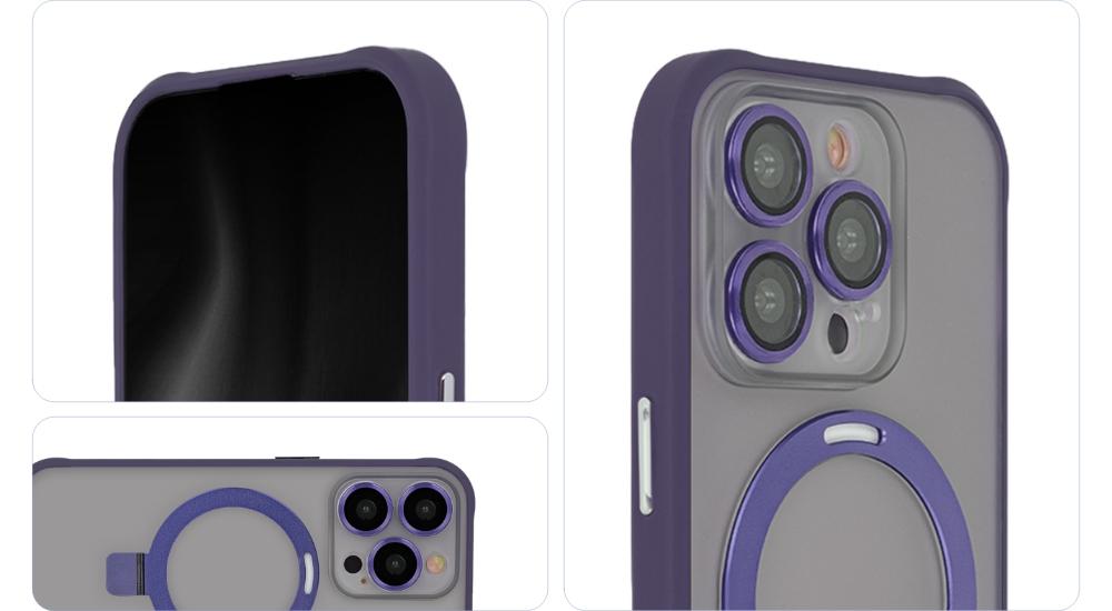 Mag Secure Ring Cover For Iphone 14 Pro 6.1" Purple